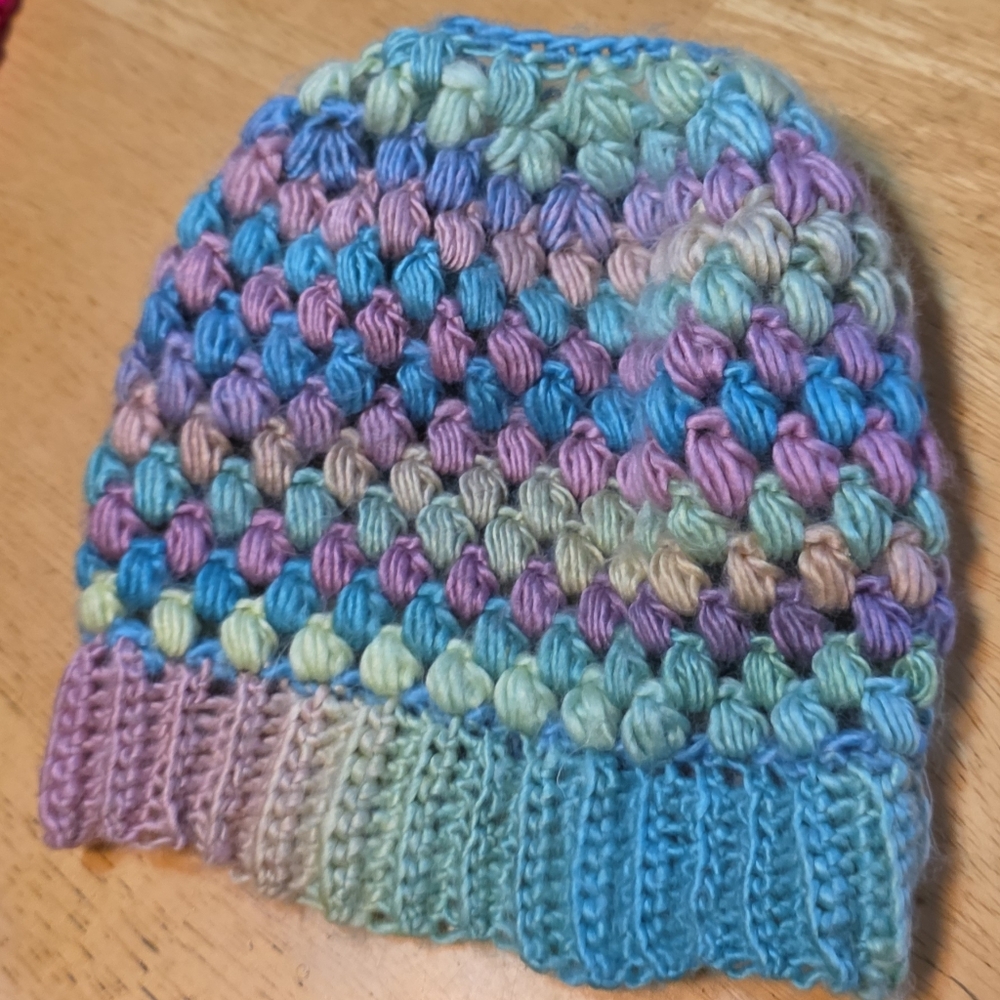 Multicolor Crochet Beanie